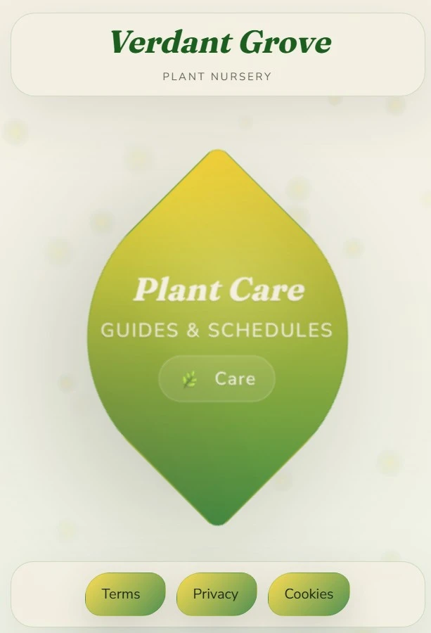 Verdant Grove mobile preview